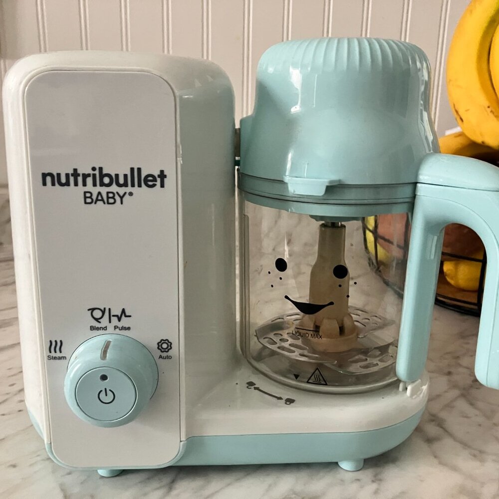 nutribullet Baby Steam + Blend, White/Blue